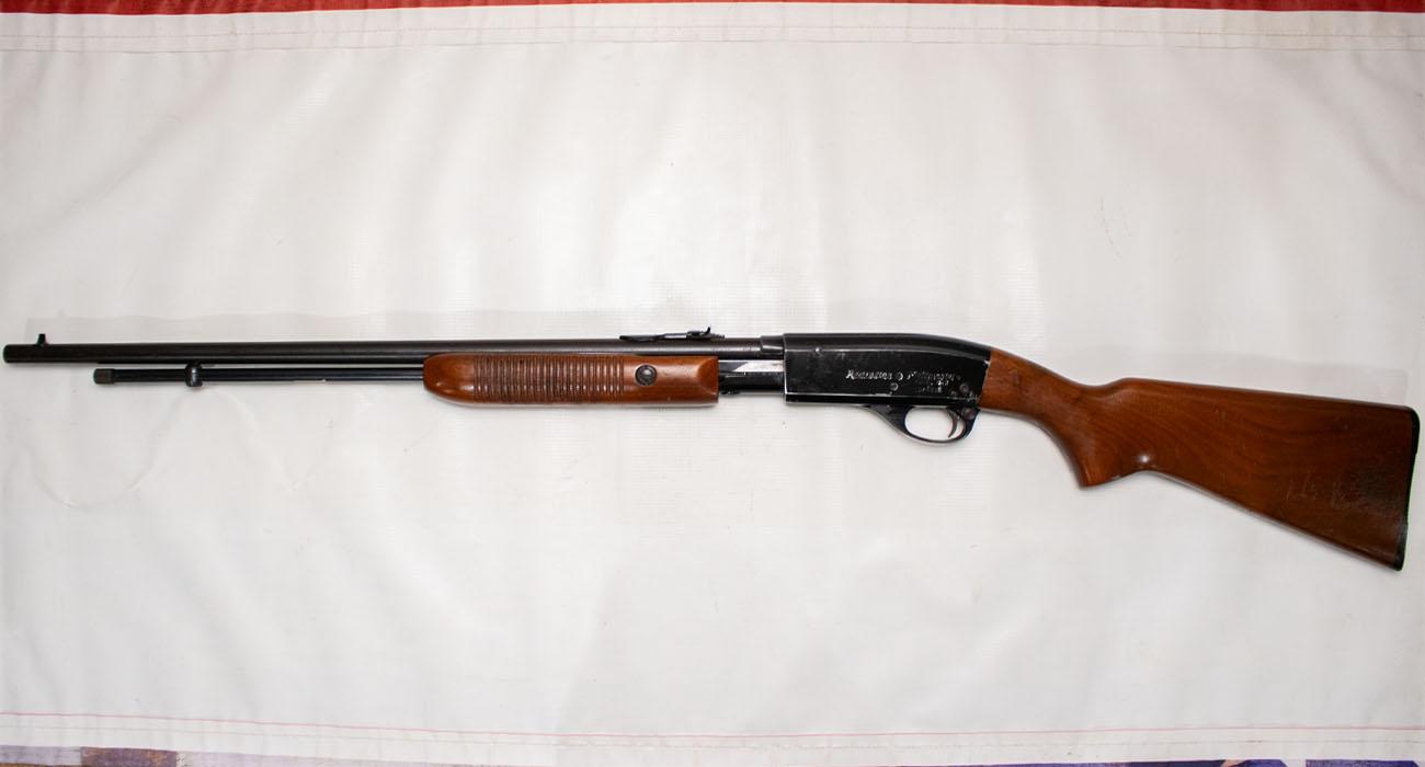 REMINGTON 572 Fieldmaster 22S/L/LR Police Trade-In Pump Action Rifle made in the USA
